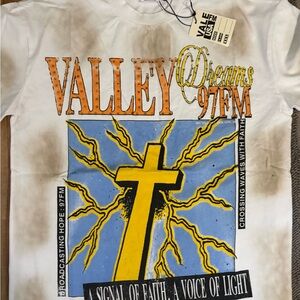 Kids Graphic Tee - White and Yellow